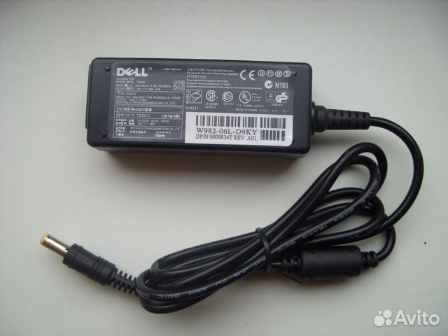 Блок питания dell 19v 30w 1.58a (5.5x1.7 mm) mini Блок питания dell 19v 30w 1.58a (5.5x1.7 mm) mini