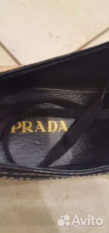 Топсайдеры Prada