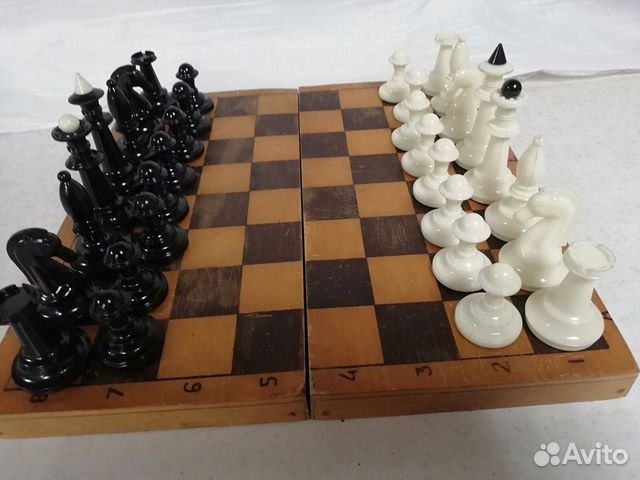 Шахматы СССР Фигуры из карболита 70-е г.г