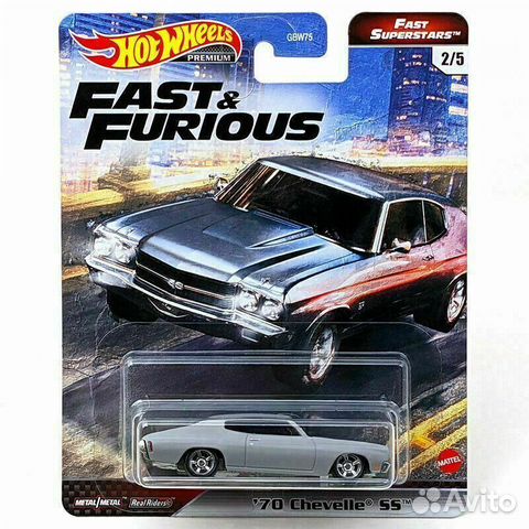 Hot Wheels Premium Fast & Furious Fast Superstars