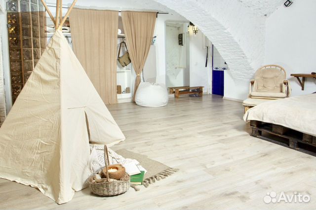 

Квартира-студия, 46 м², 1 кровать