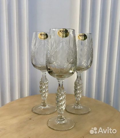 Фужеры бокалы Krisso Гусь Хрустальный