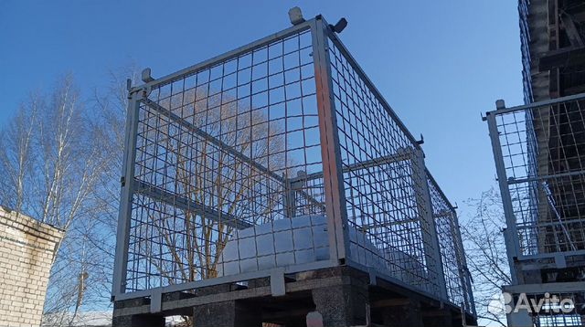 Контейнер металлический сетчатый