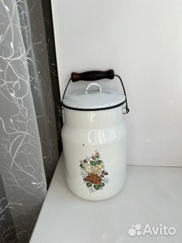 Бидон эмалированный СССР