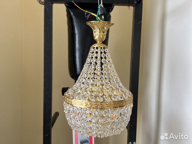 Люстра хрустальная чехия