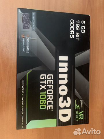 Видеокарта Nvidia Gforce GTX 1060 6gb