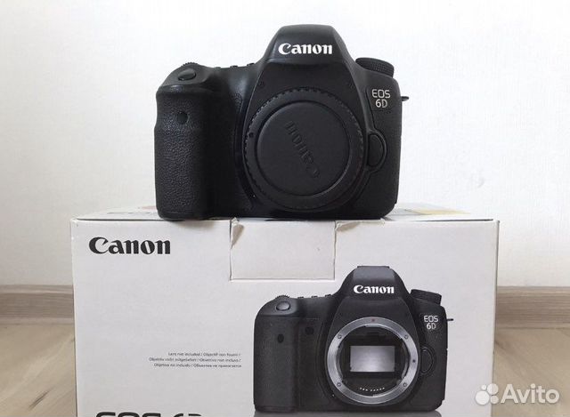 Зеркальный фотоаппарат canon 6d