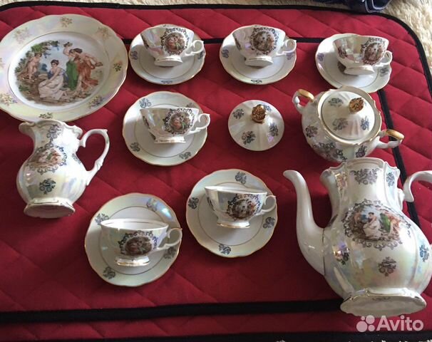 Кофейный сервиз мадонна гдр