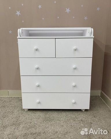 Комод пеленальный с 5 ящиками