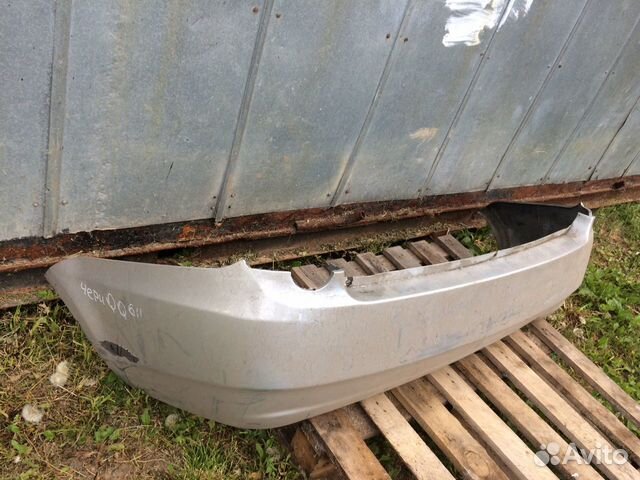 Задний бампер chery qq6