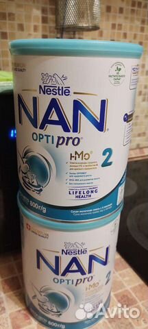Детское питание смесь нан2