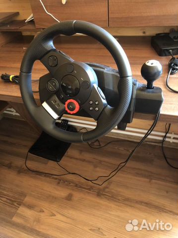 Руль logitech driving force gt