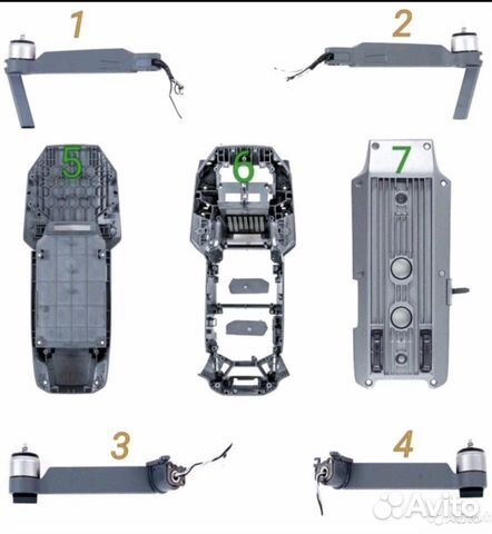 Все Запчачти на DJI mavic pro / platinum в наличии
