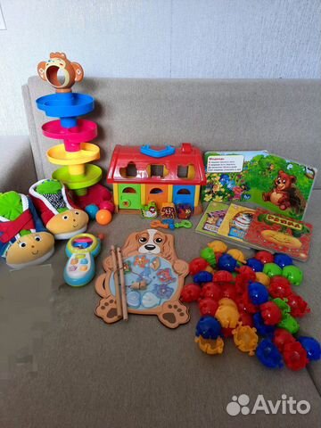 Развивающие игрушки пакетом