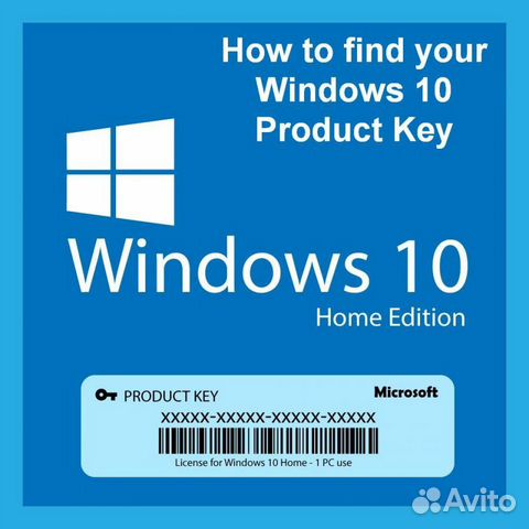 Ключи активации Windows