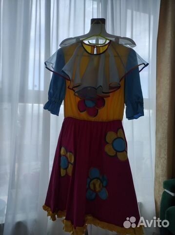 Костюм клоунессы взрослый