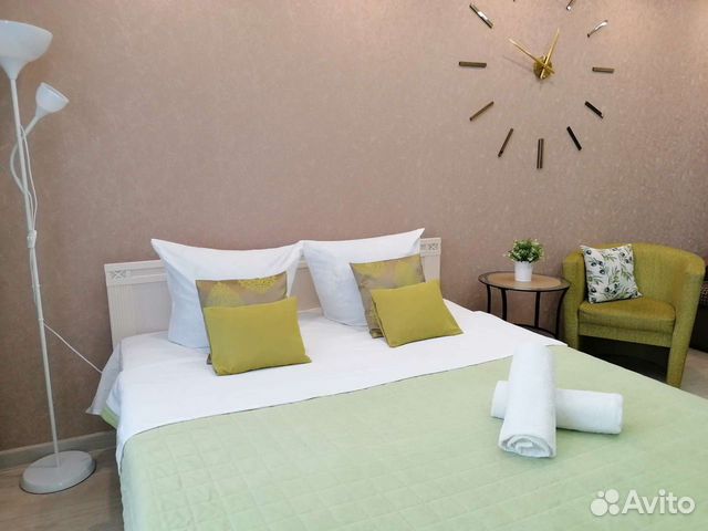 

1-к. квартира, 38 м², 2 кровати