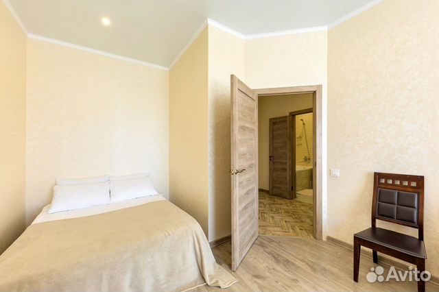 

1-к. квартира, 45 м², 3 кровати