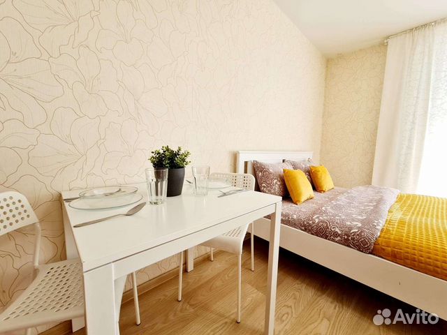 

Квартира-студия, 32 м², 2 кровати