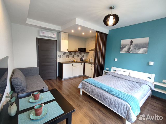 

Квартира-студия, 25 м², 2 кровати