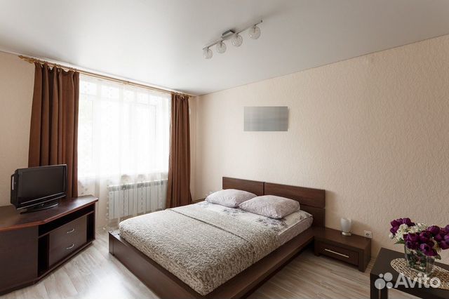 

1-к. квартира, 40 м², 2 кровати