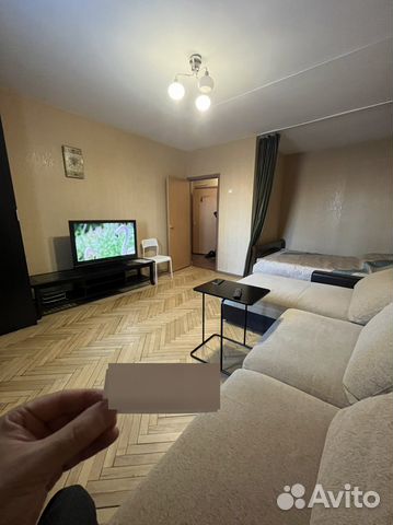 

1-к. квартира, 38 м², 2 кровати