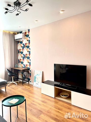 

1-к. квартира, 45 м², 2 кровати