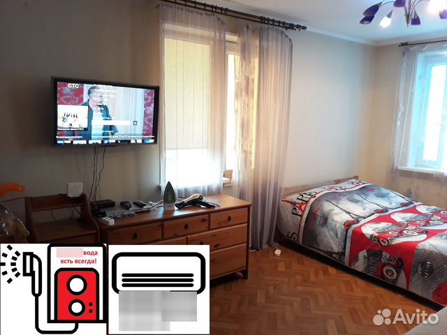 

1-к. квартира, 33 м², 2 кровати