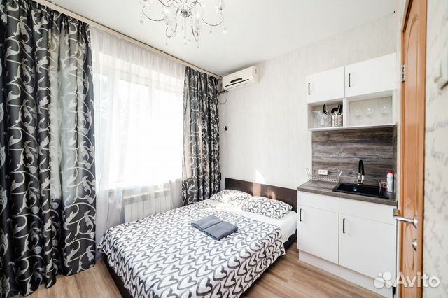 

Квартира-студия, 18 м², 1 кровать