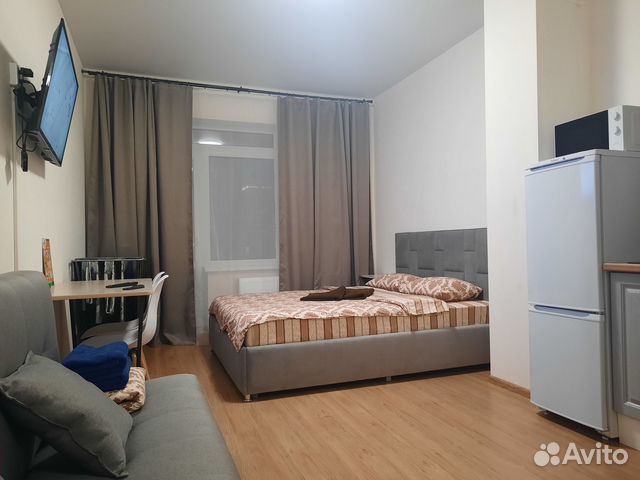 

1-к. квартира, 30 м², 2 кровати