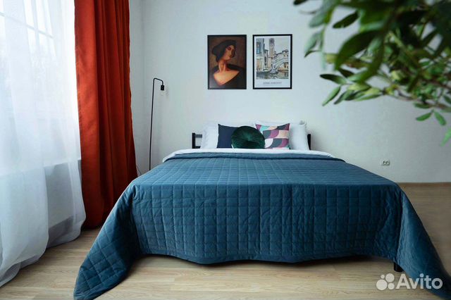 

1-к. квартира, 37 м², 2 кровати