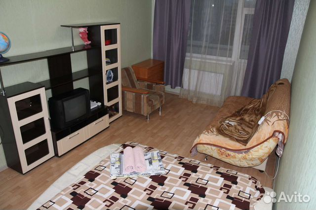 

1-к. квартира, 45 м², 3 кровати