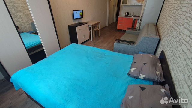 

Квартира-студия, 30 м², 2 кровати