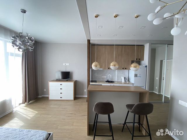 

Квартира-студия, 39 м², 2 кровати