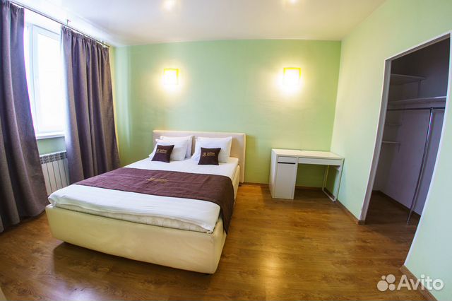 

1-к. квартира, 45 м², 2 кровати