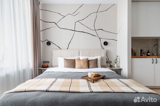 

Квартира-студия, 26 м², 1 кровать