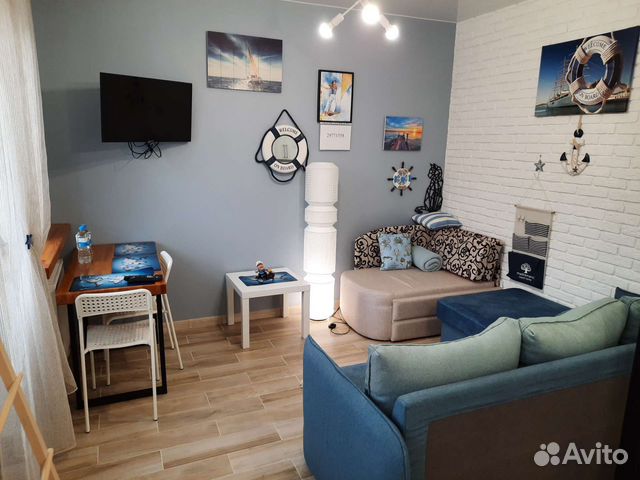

Квартира-студия, 25 м², 2 кровати