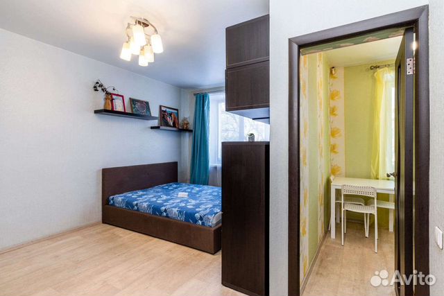 

1-к. квартира, 33 м², 2 кровати