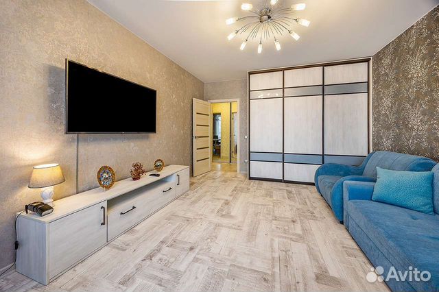 

1-к. квартира, 43 м², 3 кровати