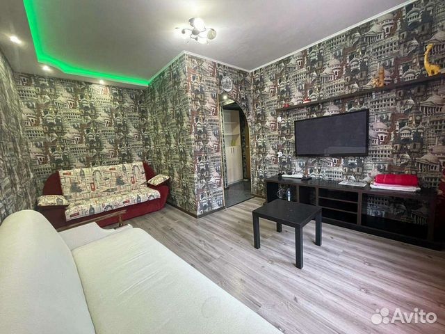 

1-к. квартира, 32 м², 2 кровати