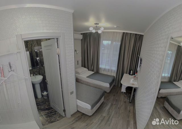 

1-к. квартира, 15 м², 2 кровати
