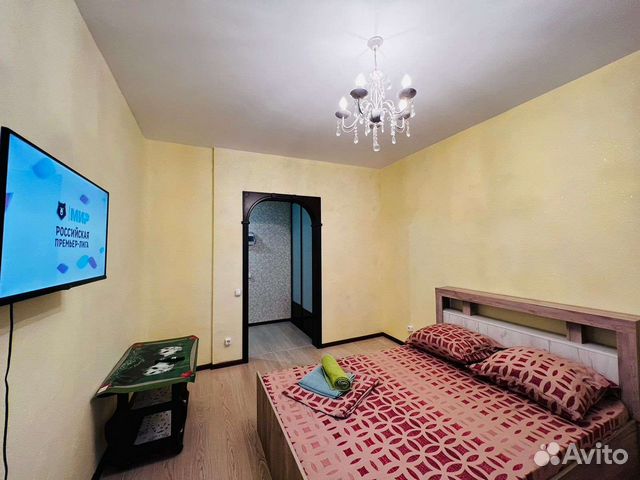 

1-к. квартира, 32 м², 2 кровати