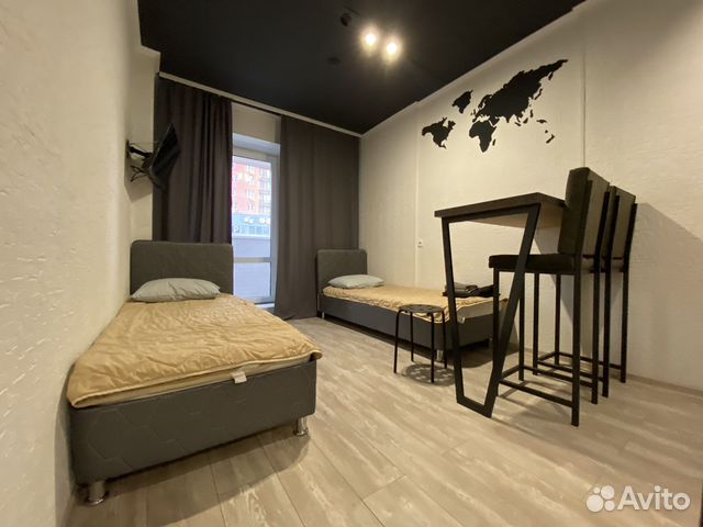 

Квартира-студия, 20 м², 2 кровати