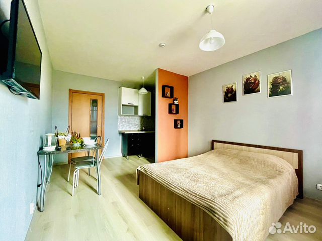 

Квартира-студия, 33 м², 2 кровати