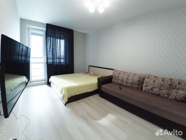 

1-к. квартира, 40 м², 2 кровати