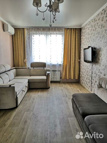 

1-к. квартира, 44 м², 2 кровати