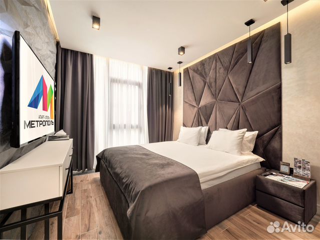 

Квартира-студия, 25 м², 2 кровати