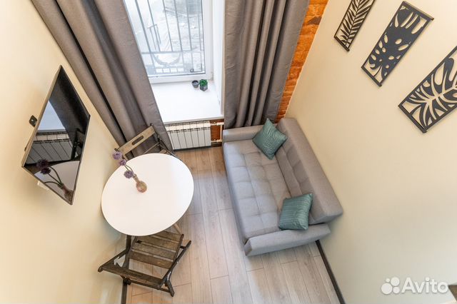 

Квартира-студия, 19 м², 2 кровати
