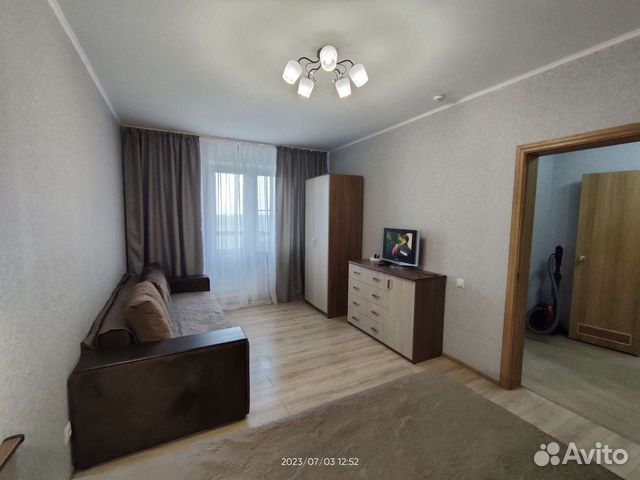 

1-к. квартира, 37 м², 2 кровати