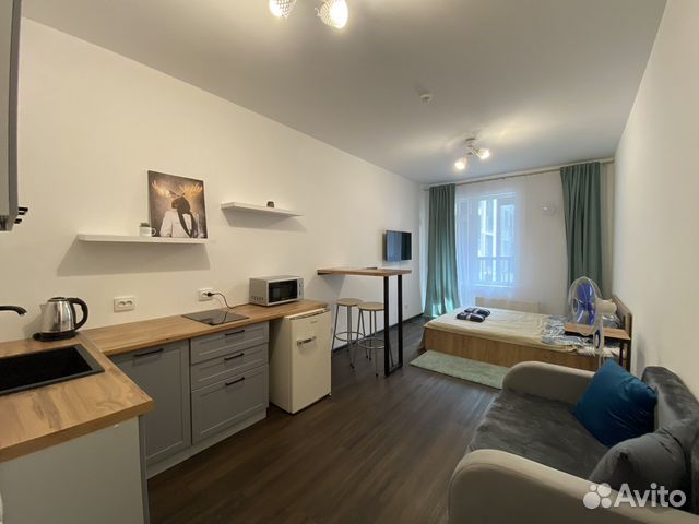 

Квартира-студия, 25 м², 2 кровати